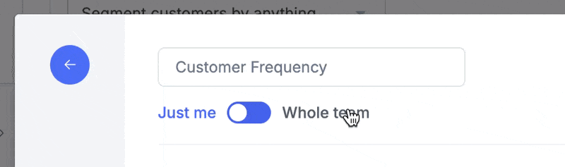 Share your FoodBevBiz Custom Column set with your whole team, or keep it as yours only.