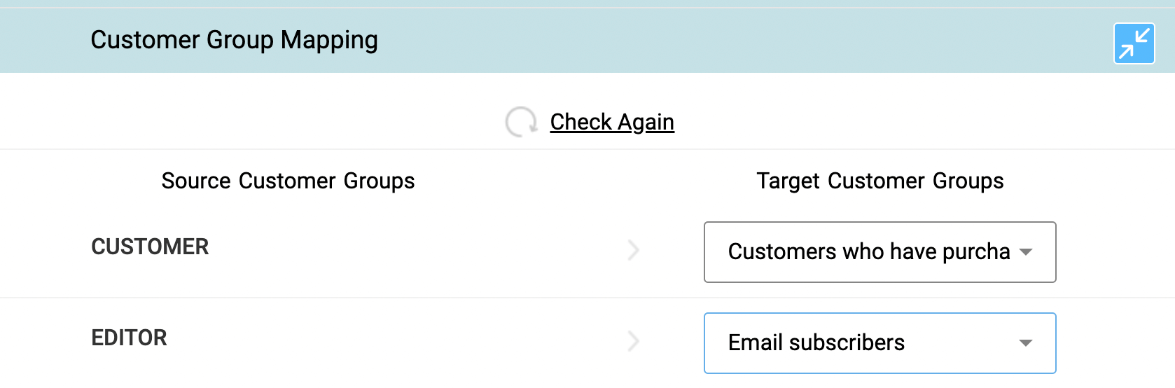 map the customers