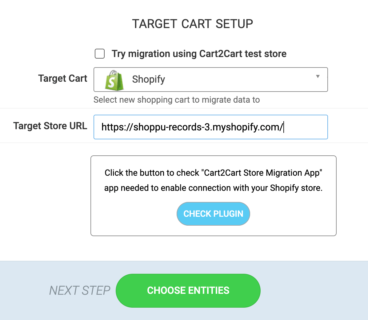 Migration step 1-2